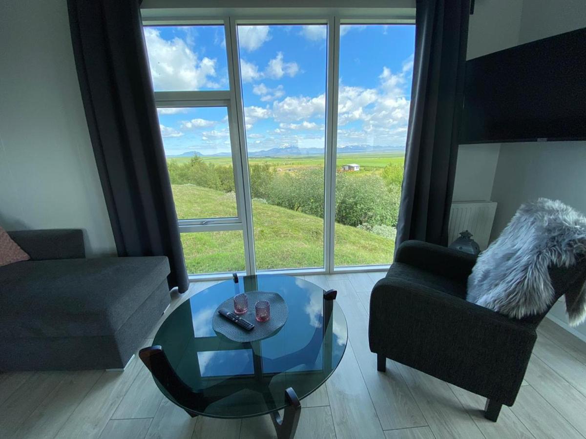 ヘトラ Skeithvellir Panorama Houseヴィラ エクステリア 写真